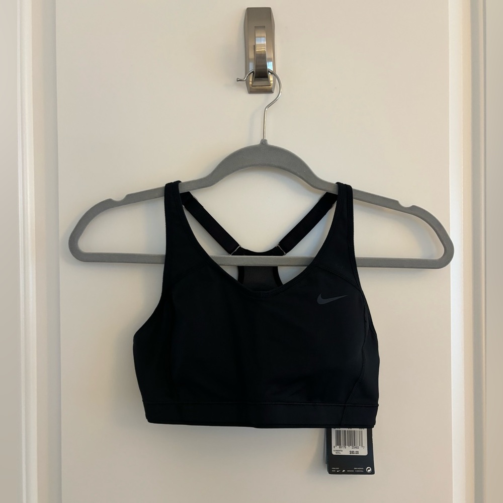 NWT Nike Black Sports Bra